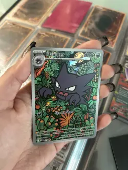 TCG Pokemon 2025 Mega Evolution Promo Haunter Illustration Rare #027 - NM - Image 3