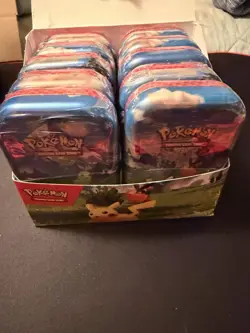 Lot Of 10 Pokemon Ascended Heroes Tins 2 Packs Per Tin - Image 1