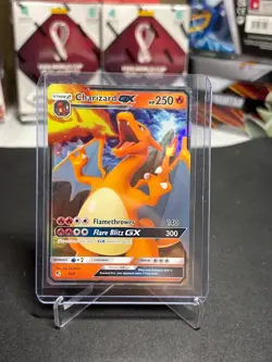 Charizard GX Pokemon Hidden Fates 9/68 Ultra Rare Full Art Holo - Image 1
