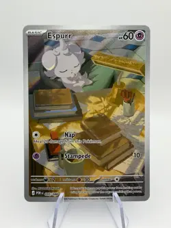 Espurr 95/88 Pokemon TCG Illustration Rare Perfect Order English IR Holo 2026 - Image 1