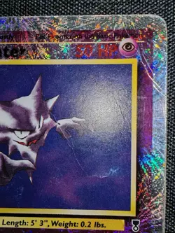 Pokemon Haunter Legendary Collection 46/110 Reverse Holo 2002 Poor Likely PSA 1 - Image 3