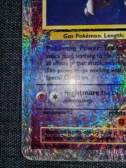Pokemon Haunter Legendary Collection 46/110 Reverse Holo 2002 Poor Likely PSA 1 - Image 5