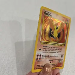 Moltres 12/62 Fossil Unlimited (1999) Holo Rare Vintage WOTC Pokemon TCG - Image 5
