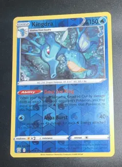 Pokemon - Kingdra 033/163 Reverse Holo Battle Styles - NM - Image 1