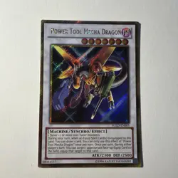 Power Tool Mecha Dragon PGLD-EN005 Premium Gold Unlimited Near Mint - Image 1