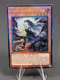 Yugioh! Guiding Quem, the Virtuous - RA04-EN043 - Ultimate Rare - 1st Edition - Image 1