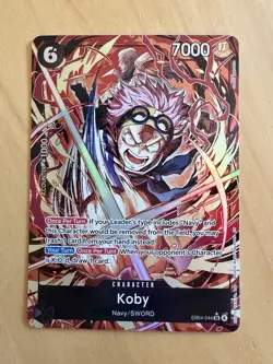 One Piece Koby EB04-044 Alt Alternate Art Adventure Kami's Island English Op15 - Image 1
