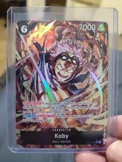 One Piece TCG Koby EB04-044 SR Alt Art NM Eng Quick Shipping - Image 1