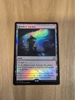 Bonders' Enclave - #245/274 (NM) Ikoria: Lair of Behemoths IKO Magic MTG - Foil - Image 1