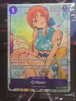 Nami - One Piece TCG OP05-062 Illustration Box Promo Volume 1 English - Image 1