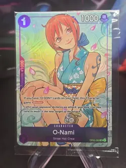 Nami - One Piece TCG OP05-062 Illustration Box Promo Volume 1 English - Image 5