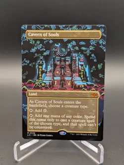 Cavern of Souls (0345) (Borderless) The Lost Caverns of Ixalan Regular - Image 1