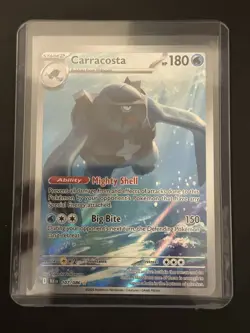 Pokemon TCG Carracosta Illustration Rare Black Bolt Near Mint Holo Card 107/086 - Image 1