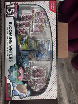 Pokemon TCG Scarlet & Violet 151 Blooming Waters IN HAND & SEALED LOT OF 5 [NEW] - Image 1