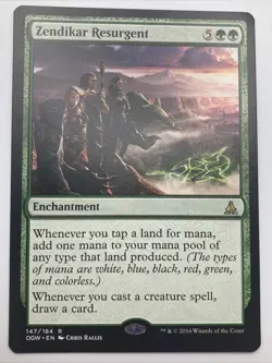 Zendikar Resurgent NM Oath of the Gatewatch MTG Magic Card w/ Sleeve - Image 1