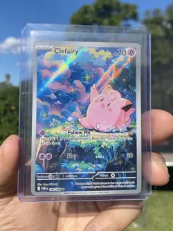 Clefairy Perfect Order 094/088 Illustration Rare Pokemon TCG Shiny Holo Card - Image 1