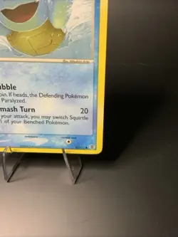 2004 Pokemon SQUIRTLE Ex FireRed & LeafGreen Set NON HOLO Common Card 83/112 NM+ - Image 3