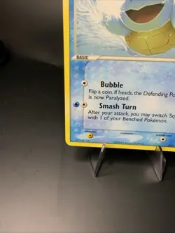 2004 Pokemon SQUIRTLE Ex FireRed & LeafGreen Set NON HOLO Common Card 83/112 NM+ - Image 4