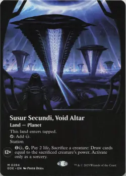 Susur Secundi, Void Altar (Borderless) M Edge of Eternities 284 LP-NM - Image 1