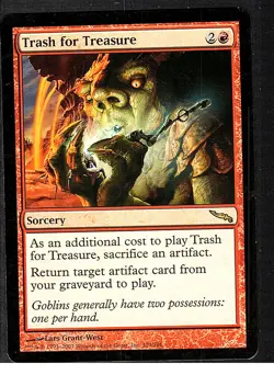 Trash for Treasure R Mirrodin 109 LP Normal - Image 1