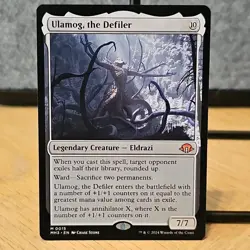 MTG Ulamog, the Defiler Modern Horizons 3 Mythic Rare #15 NM Fresh Pull No Play - Image 1