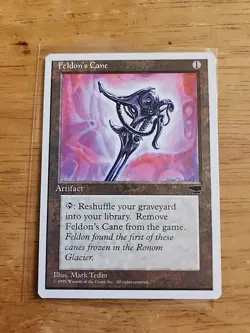 Feldon's Cane - Chronicles - MTG Magic - Common - Artifact - Image 1
