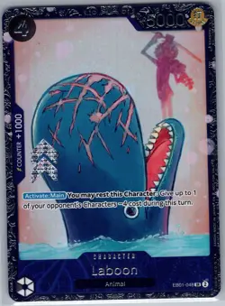 Laboon (Treasure Cup 2025) EB01-048 Top 64 English - One Piece Card - NM - Image 1