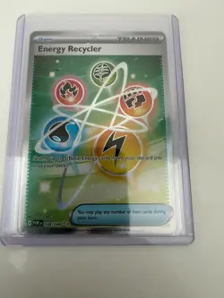Energy Recycler 108/088 Full Art Holo NM - Perfect Order - Pokemon Card/TCG - Image 2