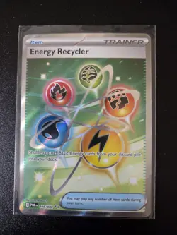 POKEMON - ENERGY RECYCLER - 108/088 ULTRA RARE HOLO PERFECT ORDER - BRAND NEW NM - Image 1