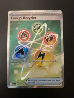 Pokemon Energy Recycler 108/088 Secret Rare Perfect Order Gold Card NM - Image 1