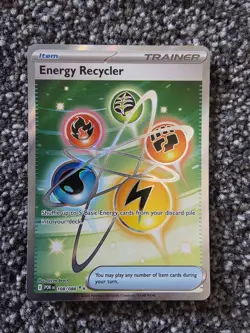POKEMON - ENERGY RECYCLER - 108/088 ULTRA RARE HOLO PERFECT ORDER - BRAND NEW - Image 1