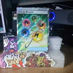POKEMON - ENERGY RECYCLER - 108/088 ULTRA RARE HOLO PERFECT ORDER - BRAND NEW - Image 1