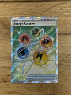 POKEMON - ENERGY RECYCLER - 108/088 ULTRA RARE HOLO PERFECT ORDER - Image 1