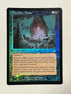 MTG Parallax Nexus, Nemesis, Rare, Magic The Gathering - Image 1