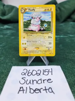Flaaffy - Pokemon Neo Genesis - #34/111 - Vintage Pokemon Card - Image 1