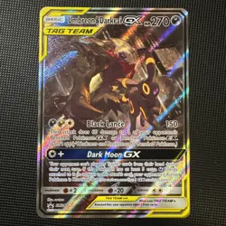 Umbreon & Darkrai GX SM241 Tag Team Black Star Promo Pokemon Card NM - Image 1