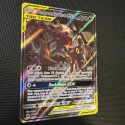 Umbreon & Darkrai GX SM241 Tag Team Black Star Promo Pokemon Card NM - Image 2