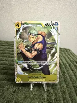 Roronoa Zoro SR OP15-113 ENGLISH ONE PIECE Card Adventure on KAMI’s Island OP15 - Image 1