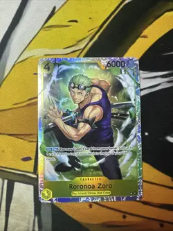 Roronoa Zoro SR OP15-113 ENGLISH ONE PIECE Card Adventure on KAMI’s Island OP15 - Image 1