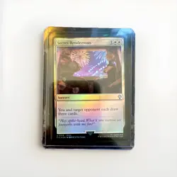 1x MTG Final Fantasy Commander, Secret Rendezvous 0219 - Foil Barrett & Cloud - Image 1