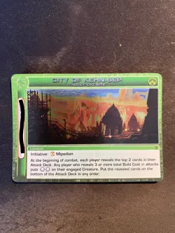 City of Kehn-sep Tablet Dig Site - Rare - Chaotic Card - Alliances Unraveled - Image 1
