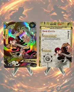 Naruto Kayou English Series 2 Card - Gaara - NRSA02-SSR-003L3 - Image 1