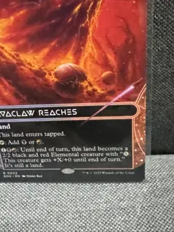Lavaclaw Reaches (0022) (Borderless) Edge of Eternities: Stellar Sights Regular - Image 4