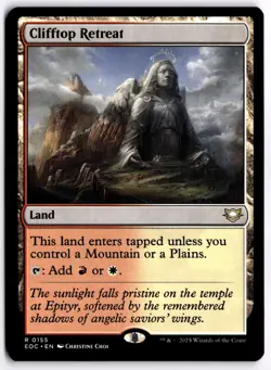Clifftop Retreat NM EOC Commander: Edge of Eternities MTG - Image 1