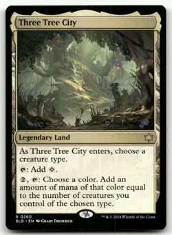 Three Tree City #260 (NM) Bloomburrow BLB Magic MTG - Image 1