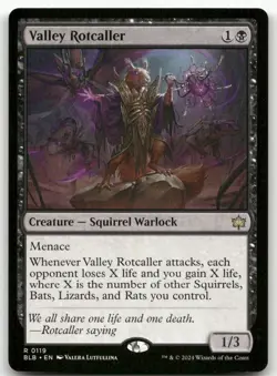 Valley Rotcaller #119 (NM) Bloomburrow BLB Magic MTG - Image 1