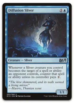 Diffusion Sliver #50 (NM) Magic 2015 M15 Magic MTG - Image 1