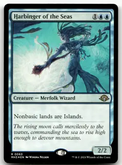 Harbinger of the Seas #63 (Foil) (NM) Modern Horizons 3 MH3 Magic MTG - Image 1