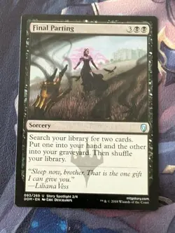 MTG Dominaria Uncommon FINAL PARTING NM - Image 1
