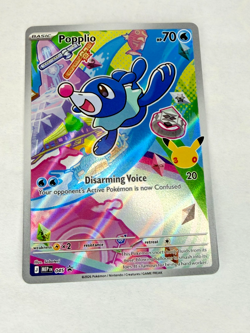 Pokemon TCG NM Popplio 045 Me: Mega Evolution Promo Holo 2026 - Image 2